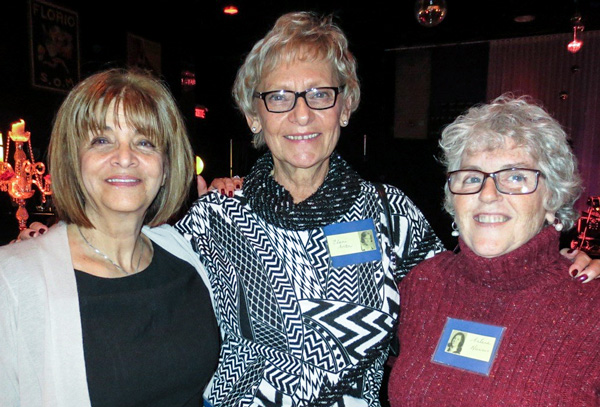 Christine Shatilla Emery, Eleni Anton Ponting, and Arlene Harris Lane